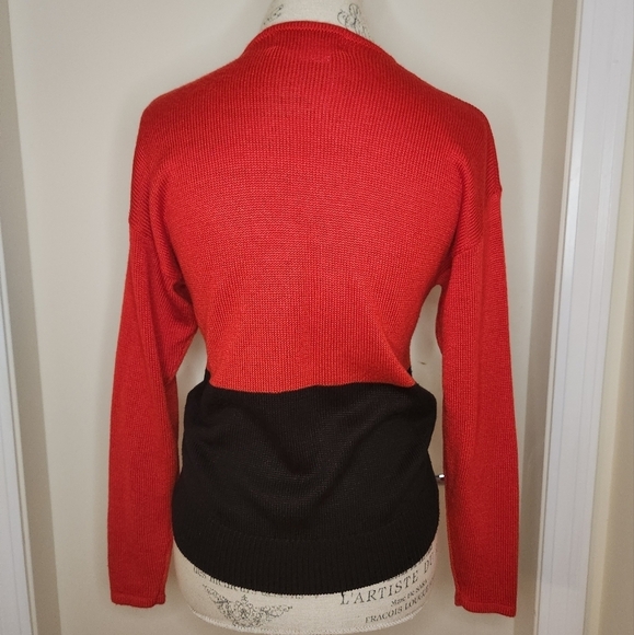 Vintage 80s Franco Valeri knit sweater - Picture 4 of 8